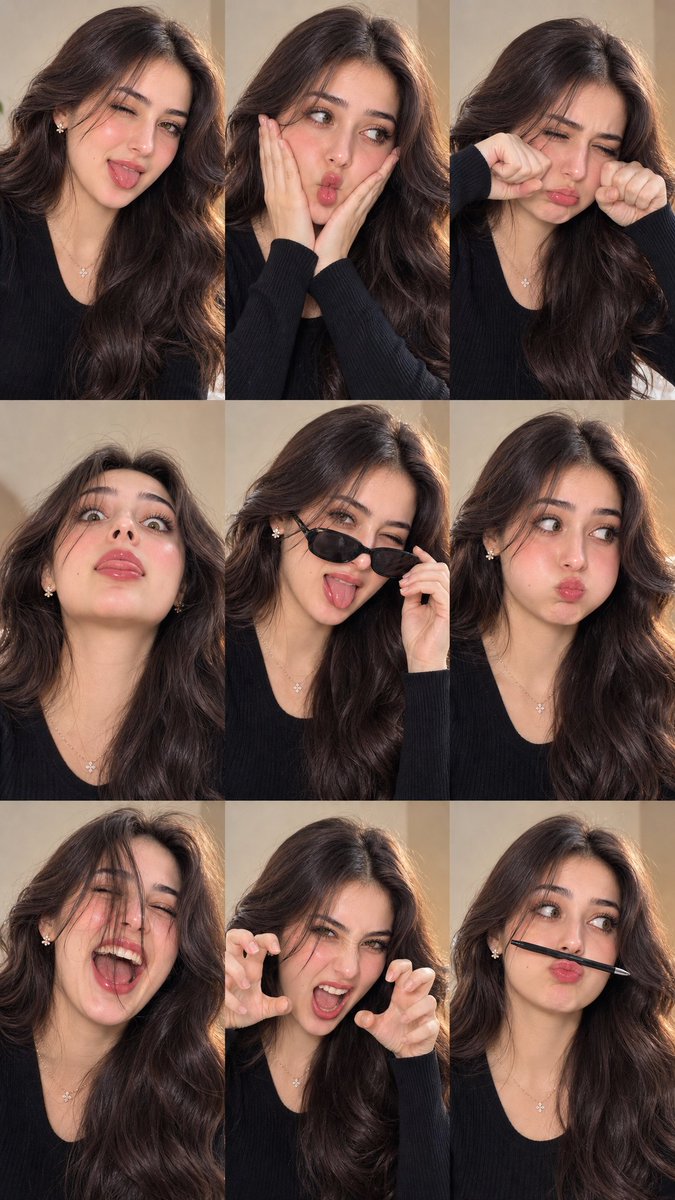 Playful Woman Winks and Sticks Tongue Out in Close-Up Portrait