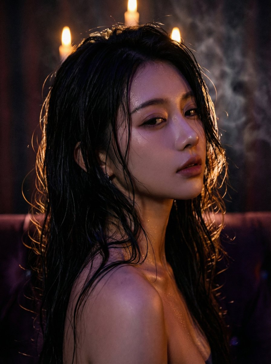 Sultry Dual Portraits: Charisma in Every Angle