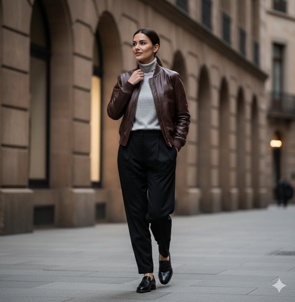 Chic Urban Elegance: A Stroll Through European Streets