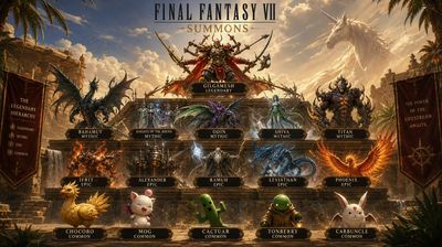 Legends of Final Fantasy VII: A Summoning Hierarchy