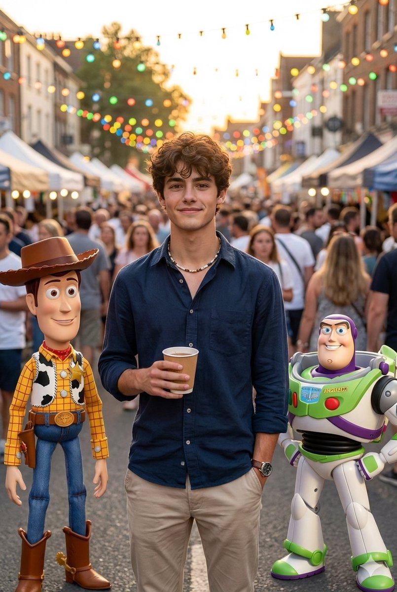 Festive Vibes: A Cinematic Market Celebration