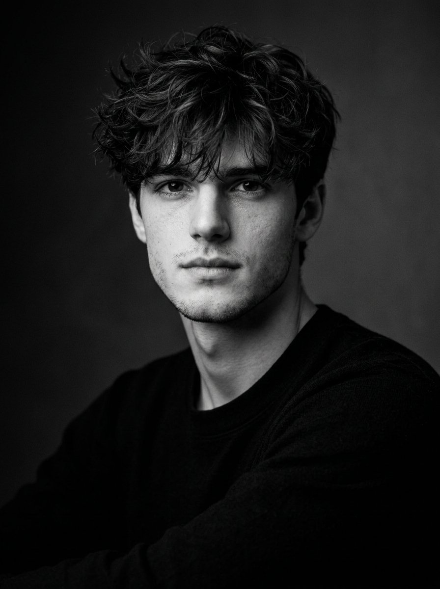 Intimate Monochrome Portrait with Precision Detail