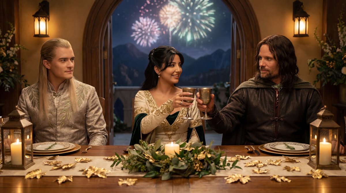 Elven Elegance: A New Year Celebration