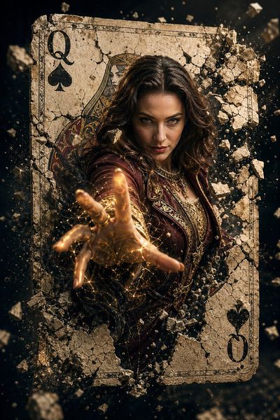 Sorceress Unleashed: The Queen of Spades Awakens