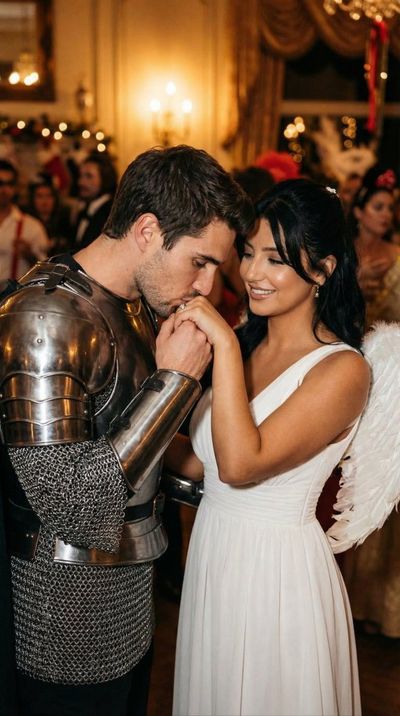 A Knight's Gentle Kiss: Cosplay Meets Romance