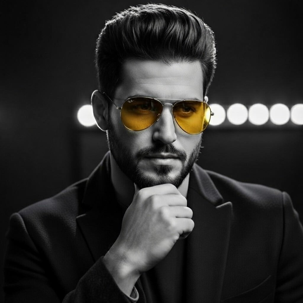 Cinematic Elegance: The Noir Gentleman