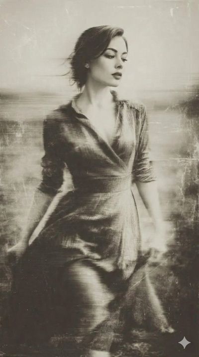 Whispers of Time: A Ethereal Portrait