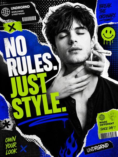 Urban Edge: Bold Streetwear Campaign