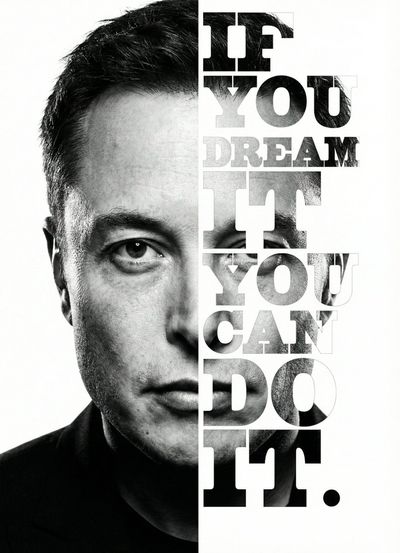 Dual Perspectives: Elon Musk in Chiaroscuro