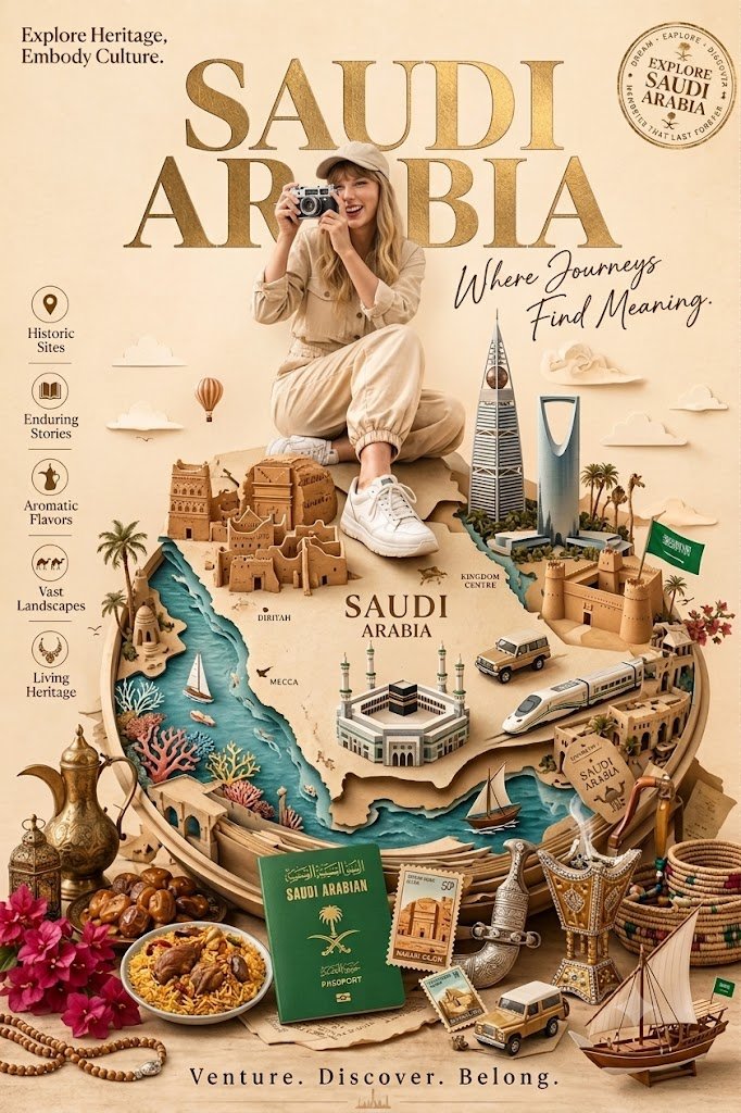 Taylor Swift explores Mexico's vibrant culture from a relief map