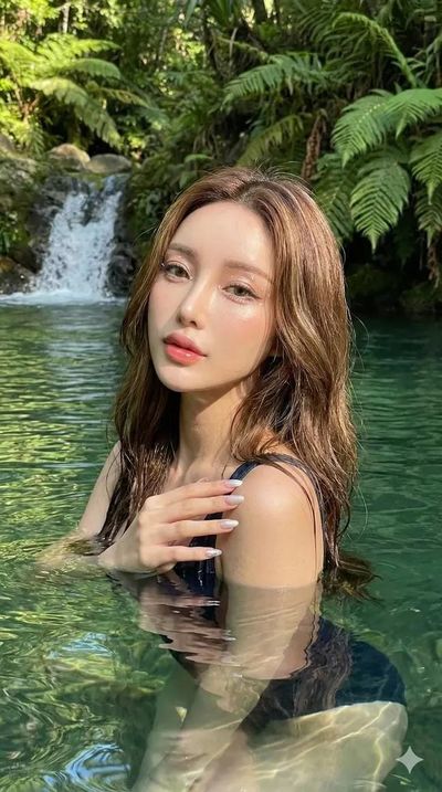 Emerald Pool Fairy: A Luminous Jungle Editorial