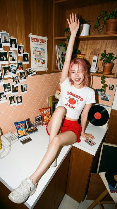 A Flash of Playfulness in the Kitchen