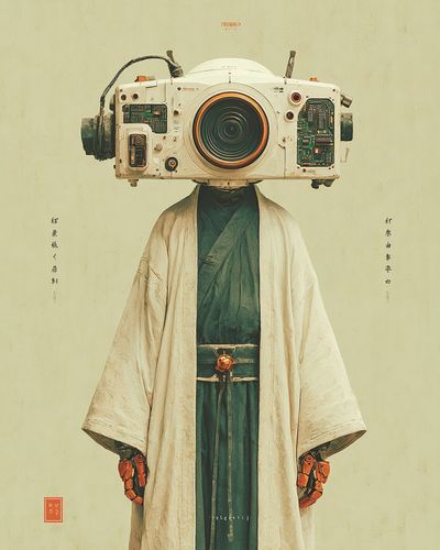Lens of Enlightenment: The Cyborg Monk