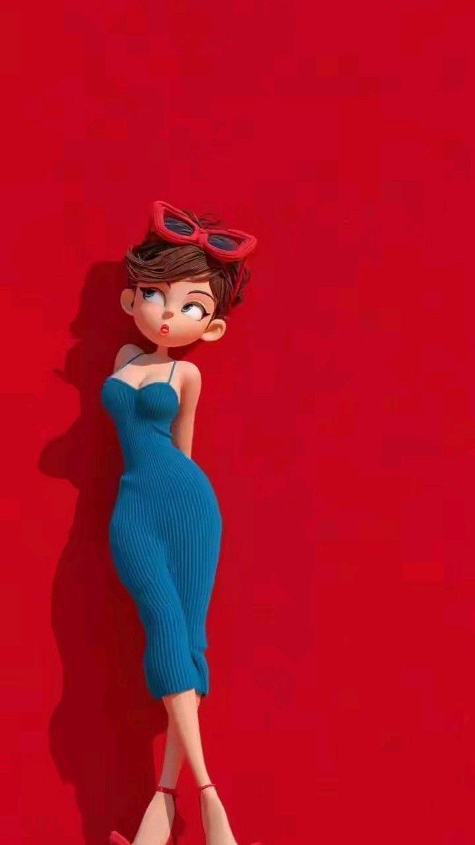 Whimsical Chic: A Pixar-Inspired Character