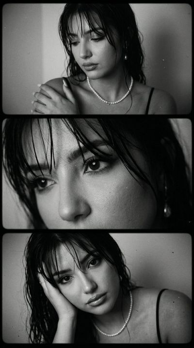 Noir Elegance in Black and White