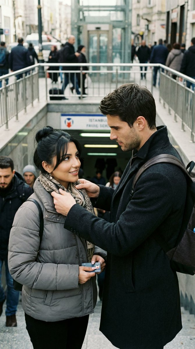 Tender Moments at the Metro: A Subway Love Story