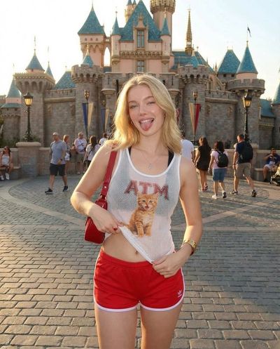 Golden Hour Playfulness at the Theme Park