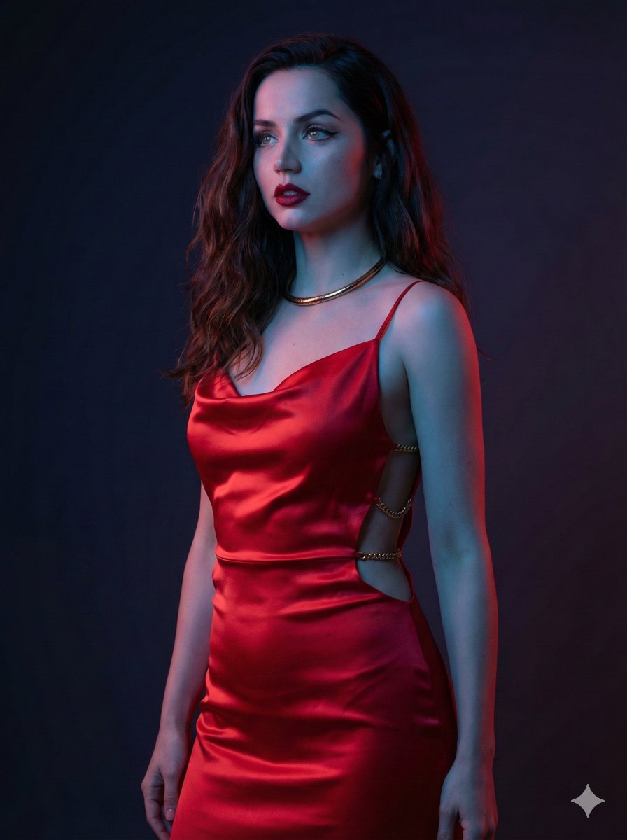 Siren of the Night: A Red-Hued Enigma