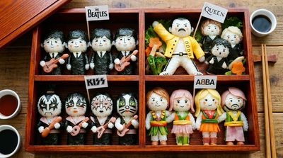 The Beatles become a rice and seaweed bento box band