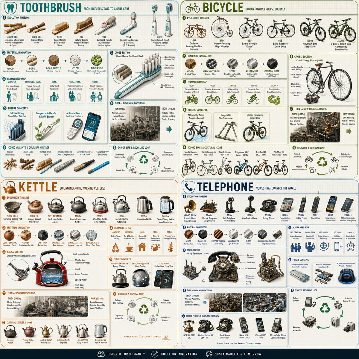 The Journey of Everyday Objects: Past to Present
