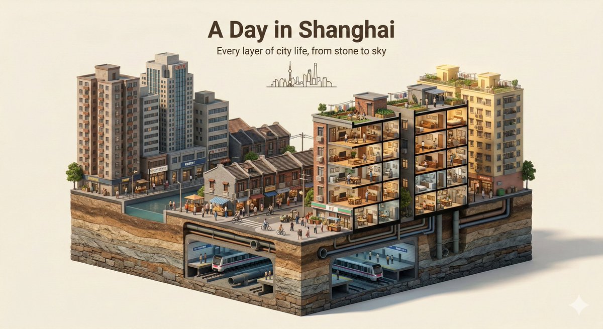 Slice of City Life: A 3D Cross-Section of [CITY NAME]