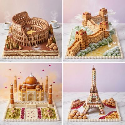 Sweet Landmarks: Famous Sites Transformed into Desserts