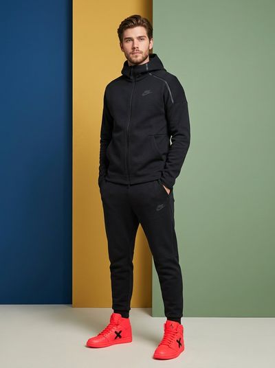 Bold Street Style in High-Fashion Sportswear
