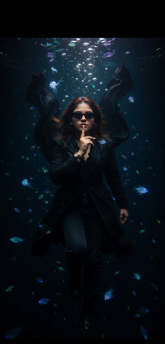 Descent into the Bioluminescent Abyss