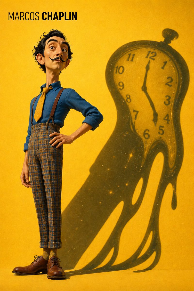 Dalí Reimagined: A Pixar-Style Masterpiece