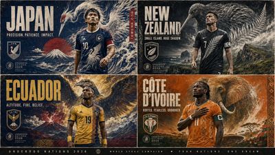Four underdog nations rise in a mythic World Cup campaign grid