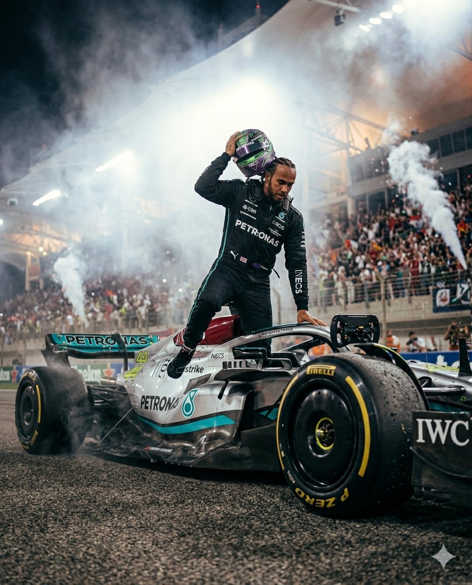 Victory on Asphalt: Champion Driver Exits F1 Car