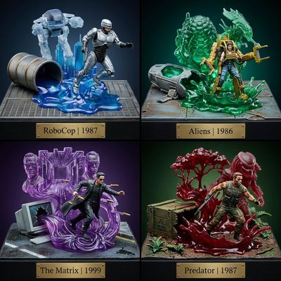 Transforming Movies into Iconic Toy Masterpieces