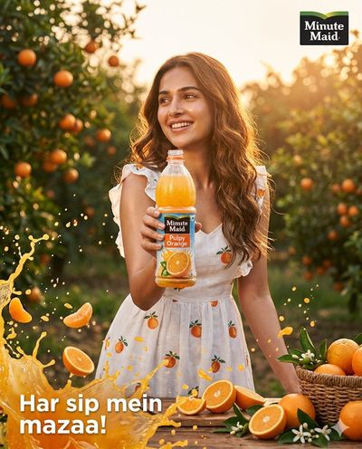 Cinematic Refreshment: Minute Maid's Golden Hour