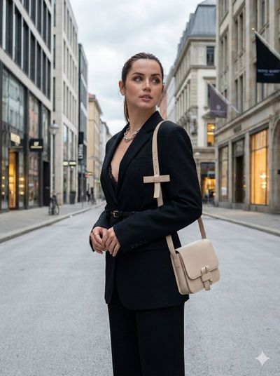 Urban Elegance: Ana de Armas in Street Style