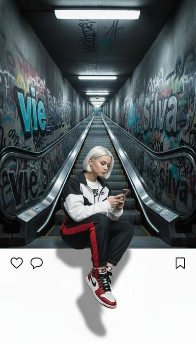 Urban Chic: A High-Def Digital Icon