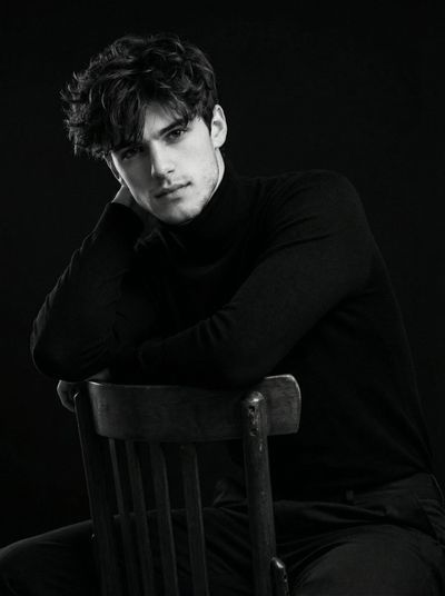 Striking Black-and-White Portrait of Nano Banana Pro