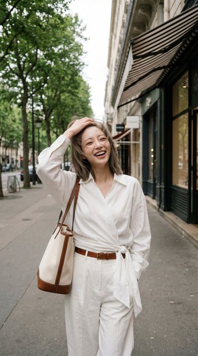 A Bold Summer Statement: All-White and Unapologetic