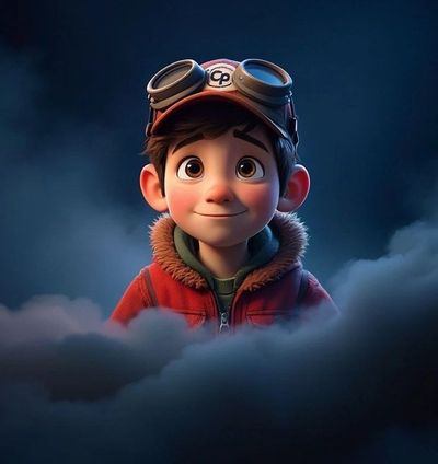 A Dreamy Flight: The Young Aviator's Adventure