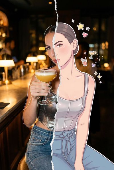 Concept Art Sketchbook: Playful Full-Body Portrait with Nano Banana Pro