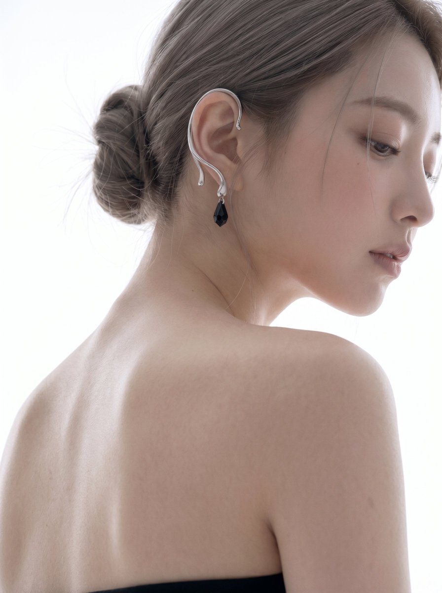 Elegant High-Key Beauty Portrait of a Woman