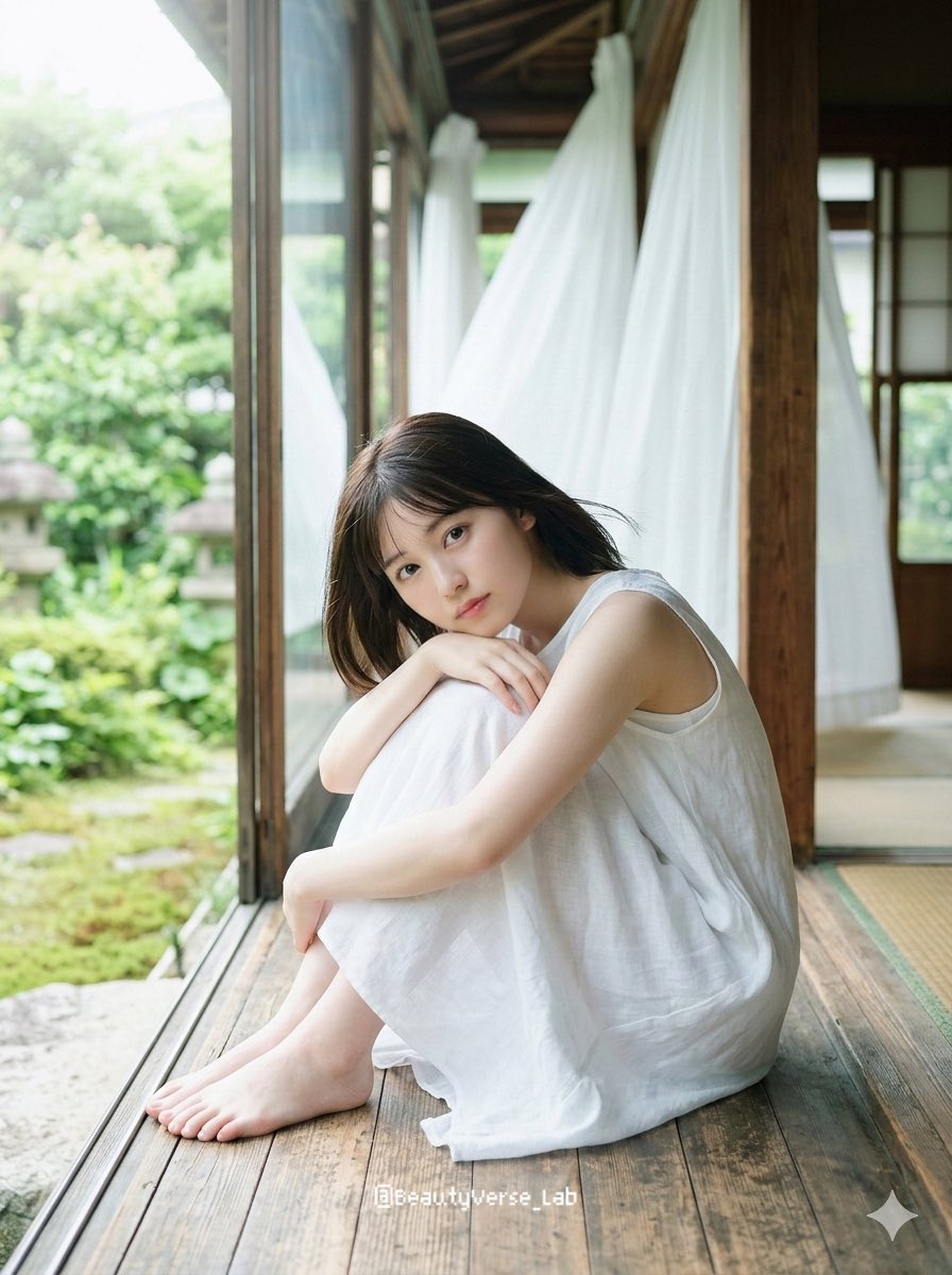 Whispers of Summer: Translucent Idol Elegance