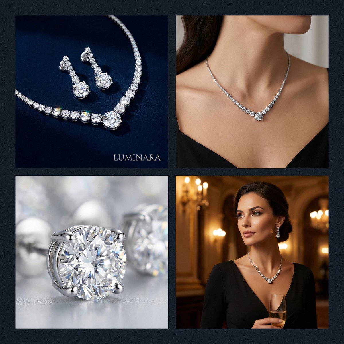 LUMINARA Diamond Elegance: A Timeless Luxury Ad