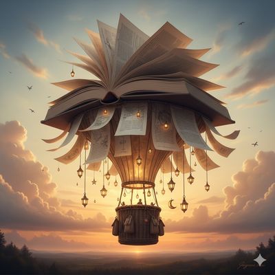 A Floating Library in the Sky