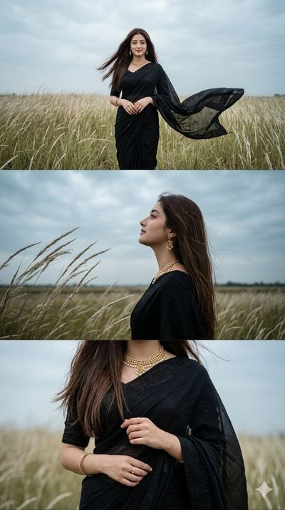 Elegance in Motion: A Woman's Serenity