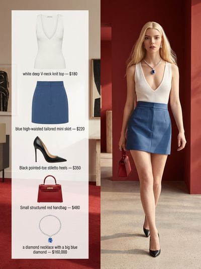 Chic Elegance: A Fashion Split in Style