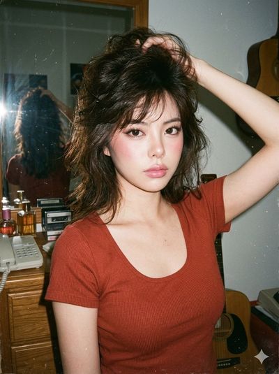 1980s Bedroom Snapshot: Candid Style
