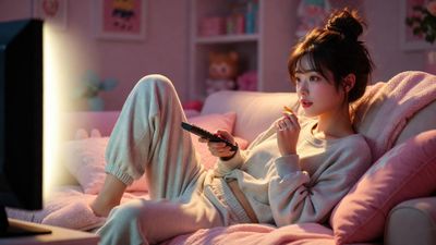 Cinematic Cozy Evening Indoors