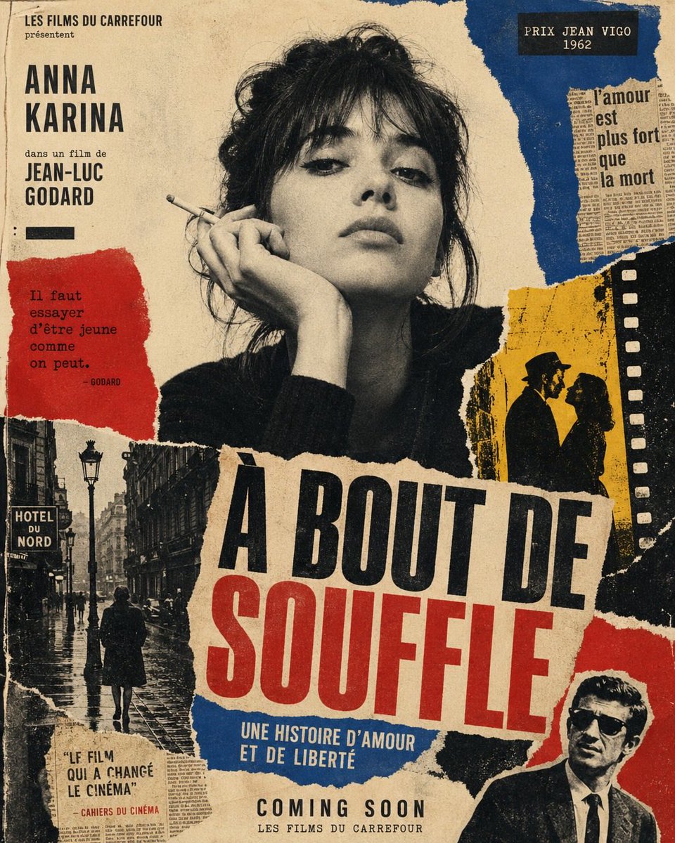 Rebel Spirit: A Vintage French Cinema Tribute