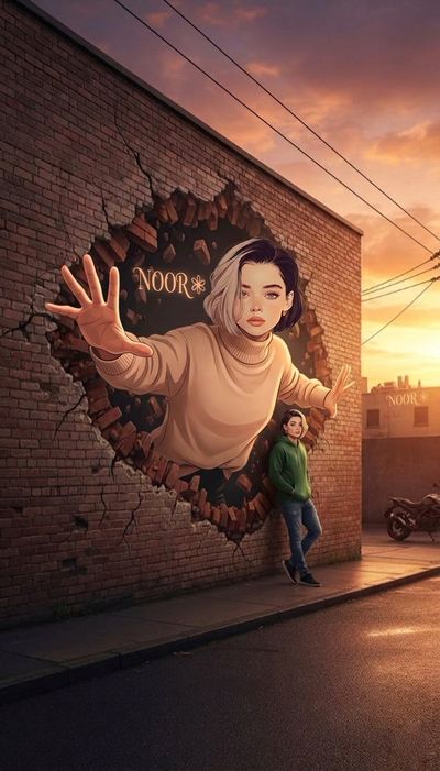 Breaking Barriers: A Bold Statement in Urban 3D Art