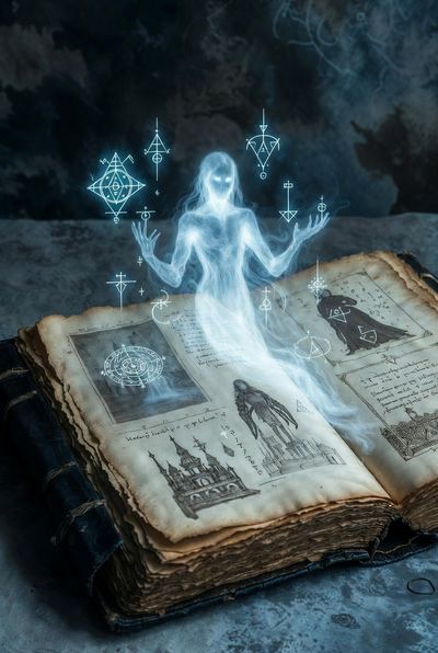 A Haunting Grimoire of the Unseen